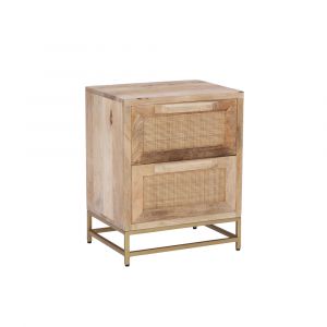 Powell Company - Janie Rattan Cabinet Two Drawers - D1239A19C2