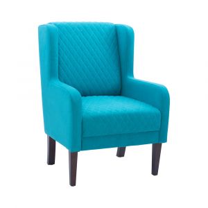 Powell Company - Jerika Wingback Accent Chair Teal - D1531LS23TEAL