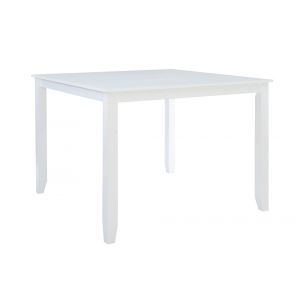 Powell Company - Mayfair Square Counter Height Table White - D1015LD23CTW