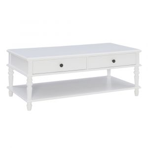 Powell Company - Mcghie Coffee Table, White - D1418A21CTW