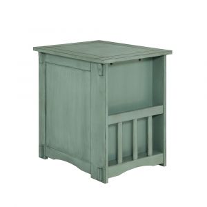 Powell Company - Parnell Side Table Teal  - D1119A17T
