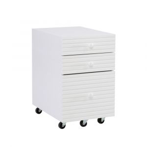 Powell Company - Ripples File Cabinet, White - D1357A20WF