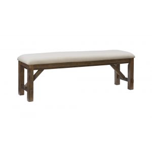 Powell Company - Turino Rustic Umber Bench - D1248D19BB