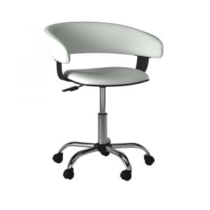 Powell Company - White Gas Lift Desk Chair - 14B2010W