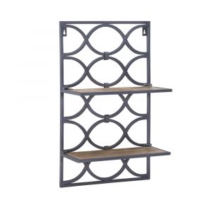Powell Company - Willem Wall Shelves Nickel - D1413A21