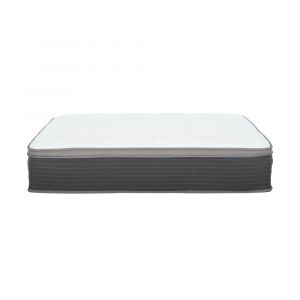 Primo International - Equilibria 12 in. Pocket Spring Hybrid Euro Top Bed in a Box Mattress, Queen - 56276