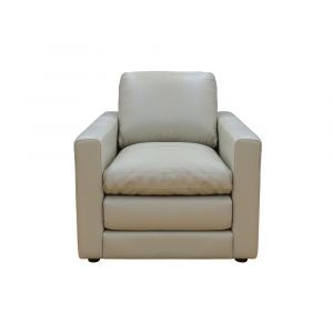 Primo International - Knox 34 in. Taupe Leather Match Armchair - 51925