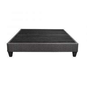 Primo International - Speedy Grey 14 in. Platform Mattress Foundation, Cal King - 38238