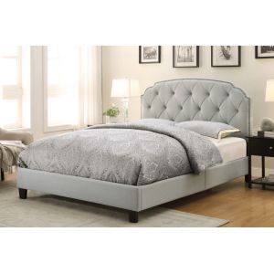 Pulaski - Queen Bed Upholstered All In One - Trespass Marmor - DS-2223-290