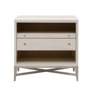 Pulaski - Ashby Place Accent Nightstand with Center Drawers and USB-C Port - P359141