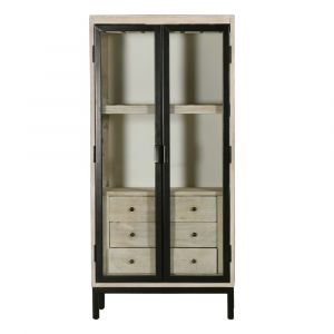 Pulaski - Eclectic 3 Drawer Modern Bar Cabinet In Driftwood Brown - D330-001