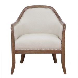 Pulaski - Farmhouse Style Beige Accent Chair - DS-D153-701-545