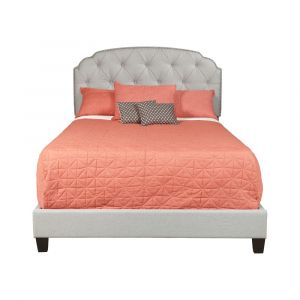 Pulaski - King All-In-One Shaped Corners Upholstered Bed in Trespass Marmor - DS-2223-291_CLOSEOUT