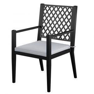 Pulaski - Metal Lattice Back Outdoor Dining Chairs - DS-D476-140