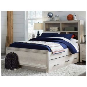 Pulaski - Riverwood Full Bookcase Bed with Trundle Gray - S466-BR-K18