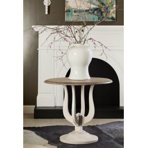 Pulaski - Two-Toned Entry Table with Harp-Shaped Base - P301664