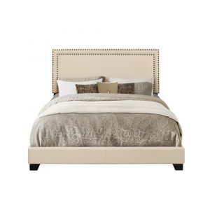 Pulaski - Upholstered Bed Cream Queen - DS-A123-290-104_CLOSEOUT