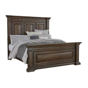 Pulaski - Woodbury California King Panel Bed in Cowboy Boots Brown - P351-BR-K5