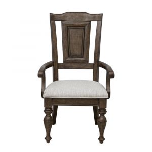 Pulaski - Woodbury Wooden Arm Chair in Cowboy Boods Brown - P351261