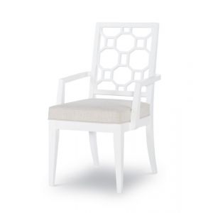 Rachael Ray - Chelsea Lattice Back Arm Chair - (Set of 2) - 9781-141