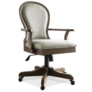 Riverside Furniture - Belmeade Scroll Back Upholstered Desk Chair - 15839