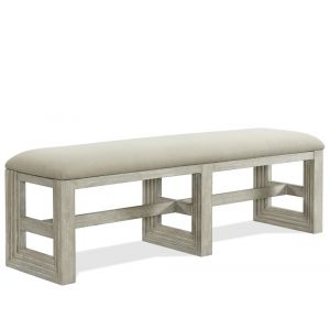 Riverside Furniture - Cascade Upholstered Dining Bench - 73444