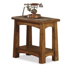 Riverside Furniture - Craftsman Home Chairside Table - 2911