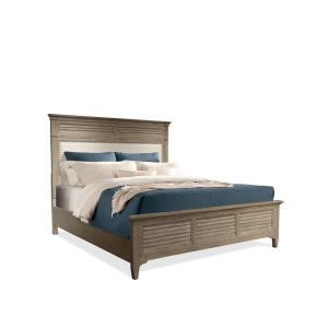 Riverside Furniture - Myra California King Upholstered Bed in Natural - 59481_59483_59484