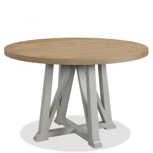 Riverside Furniture -  Osborne Round Dining Table - 12151_12152