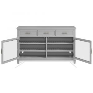Riverside Furniture - Osborne Sideboard in Gray Skies - 12056