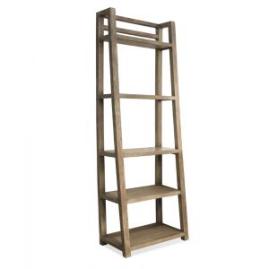 Riverside Furniture - Perspectives Leaning Bookcase - 28138