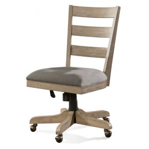 Riverside Furniture - Perspectives Wood Back Upholstered Desk Chair - 28127