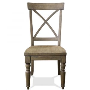 Riverside Furniture - Sonora X-back Side Chair in Snowy Desert - 54955_riverside