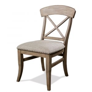 Riverside Furniture - Southport X-back Upholstered Side Chair - (Set of 2) - 58956