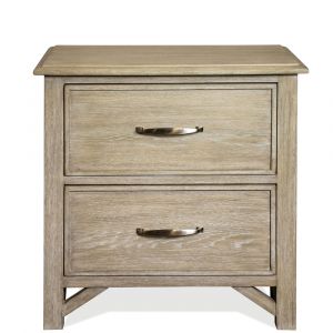 Riverside Furniture -  Talford Natural 2-drawer Nightstand - 28469