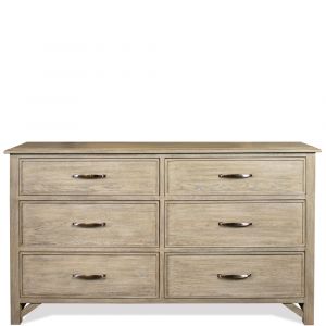 Riverside Furniture -  Talford Natural 6-drawer Dresser - 28460