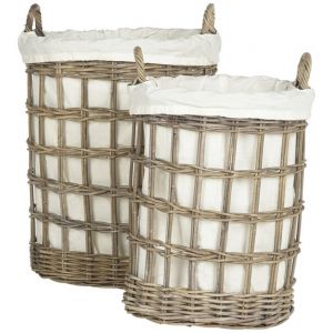 Safavieh Finley Hanging 3 Basket Wall Rack - White