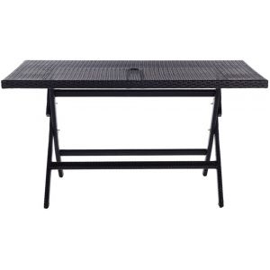 Safavieh - Akita Folding Table - Black - PAT7503A