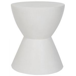Safavieh - Athena In/Outdoor Accent Stool - Ivory - VNN1011B