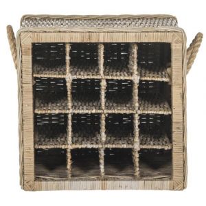 Safavieh Finley Hanging 3 Basket Wall Rack - White