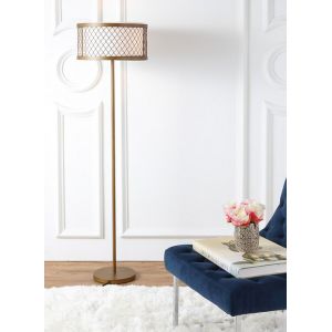 Safavieh - Evie Mesh Floor Lamp - Gold - LIT4199A