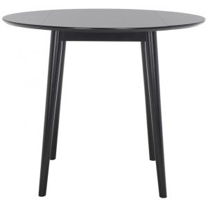 Safavieh - Lovell Folding Round Dining Table - Black - DTB1401C