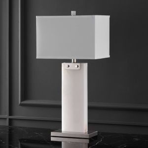 Safavieh - Couture - Morgen Alabaster Table Lamp - White - CTL1030A