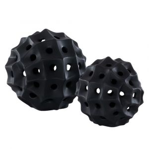 Safavieh - Ovis Ceramic Vase - Black  (Set of 2) - RDC4019C-SET2