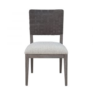 Scott Living - Scott Living Home Griffith Woven Back Side Chair - P367DJ270