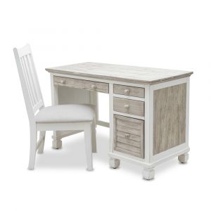 Sea Winds - Islamorada Desk & Chair Set - B23374-DAPGREY