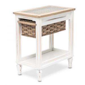 Sea Winds - Island Breeze Chairside Table - B59109-WD/WH
