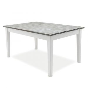Sea Winds - Picket Fence Dining Table - D78285-GREY/BLANC