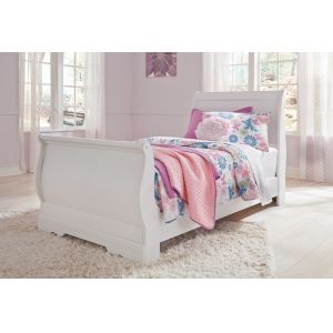 Signature Design by Ashley - Anarasia Twin Sleigh Bed