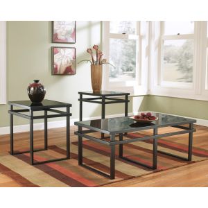 Signature Design by Ashley - Laney Occasional Table Set - T180-13 - Quickship